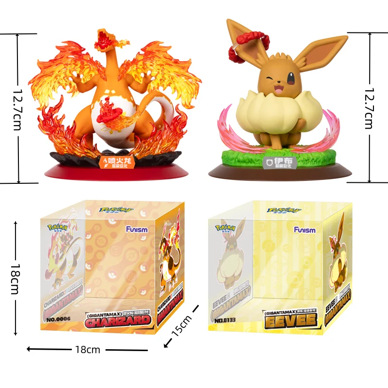 Figurines Gigantamax Dracaufeu Dracaufeu ou Évoli Évoli