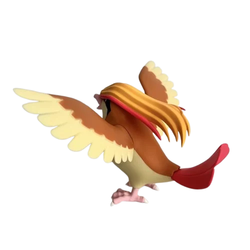 Figurine Pokémon Pigeon Boss Pidgeot (environ 15 x 9 x 7 cm)