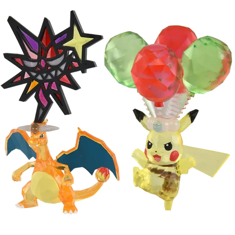 Série de figurines Terrastal Pikachu ou Dracaufeu
