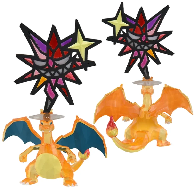 Série de figurines Terrastal Pikachu ou Dracaufeu