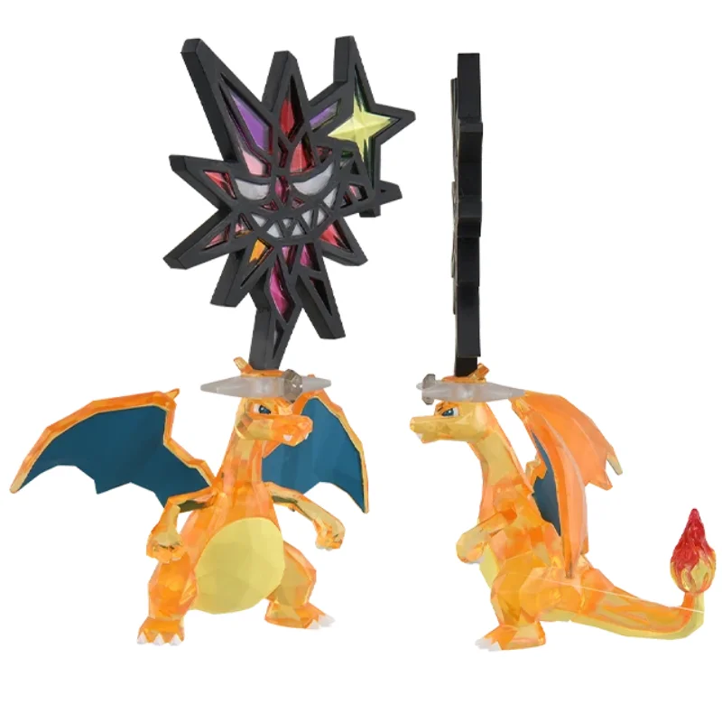 Série de figurines Terrastal Pikachu ou Dracaufeu