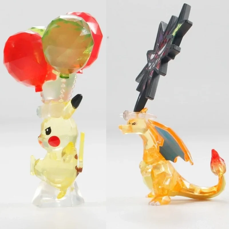 Série de figurines Terrastal Pikachu ou Dracaufeu