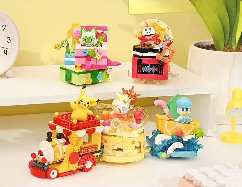 Figurines de construction Pokémon aux designs très différents