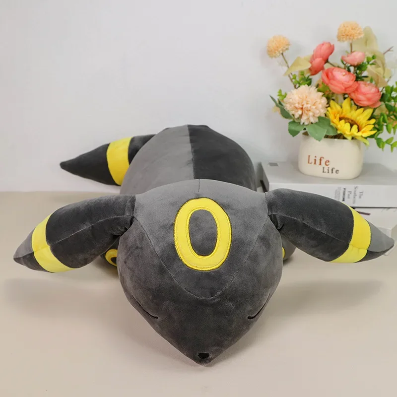 Adorable peluche Pokémon Umbreon Nachtara endormie (environ 60 cm)