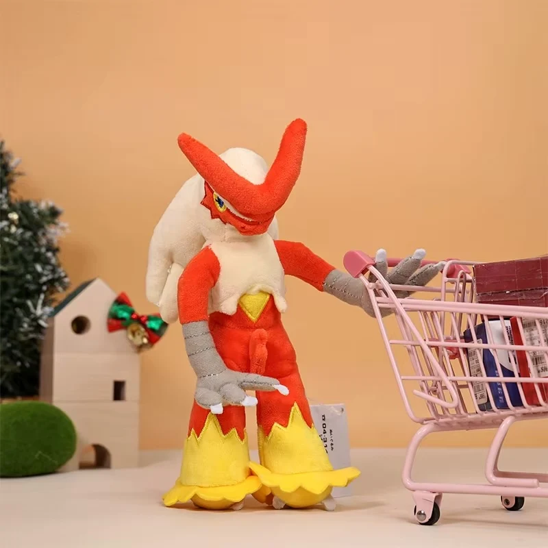 Peluche Pokémon Tango Braziken (environ 20 cm)