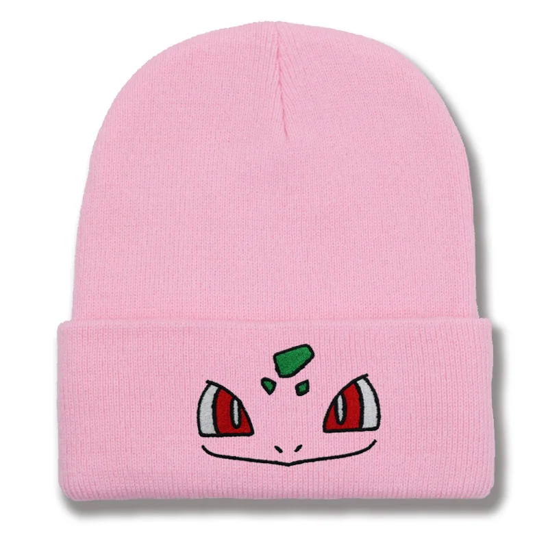 Bonnets d'hiver douillets Bisasam Bulbasaur aux couleurs tendance