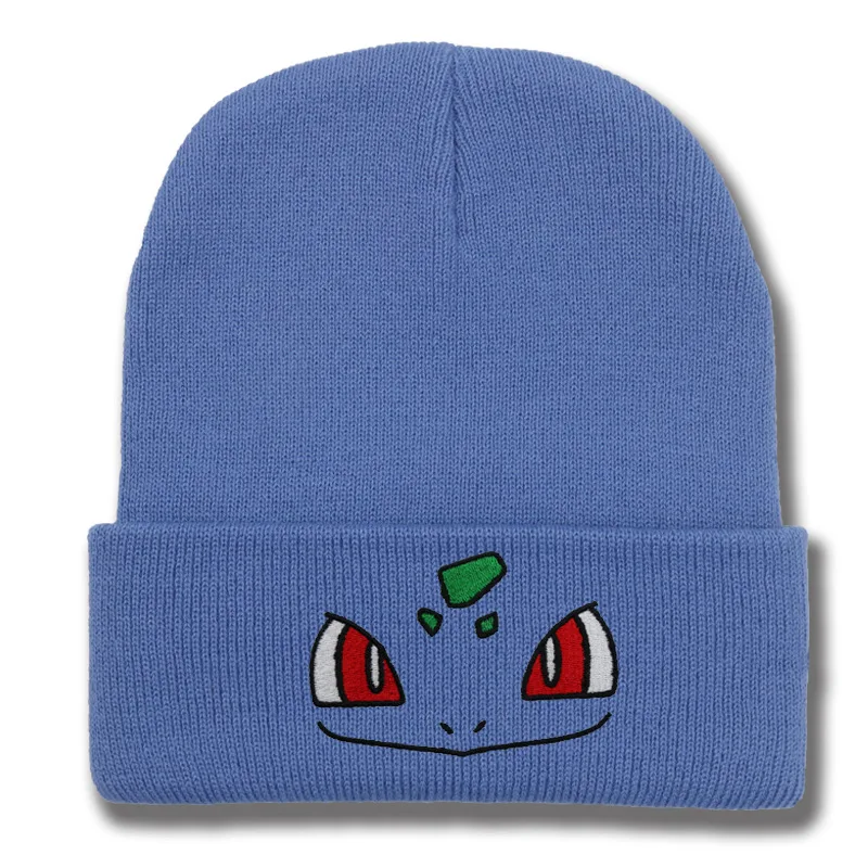 Bonnets d'hiver douillets Bisasam Bulbasaur aux couleurs tendance