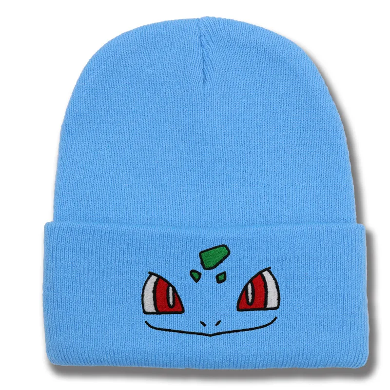 Bonnets d'hiver douillets Bisasam Bulbasaur aux couleurs tendance