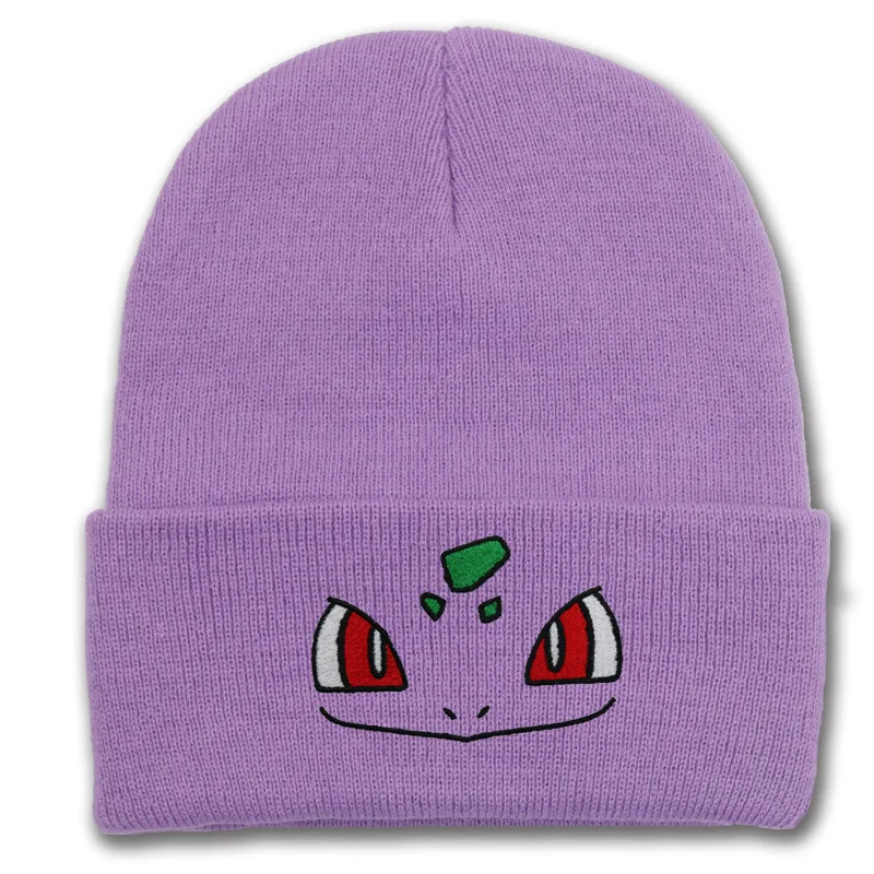 Bonnets d'hiver douillets Bisasam Bulbasaur aux couleurs tendance