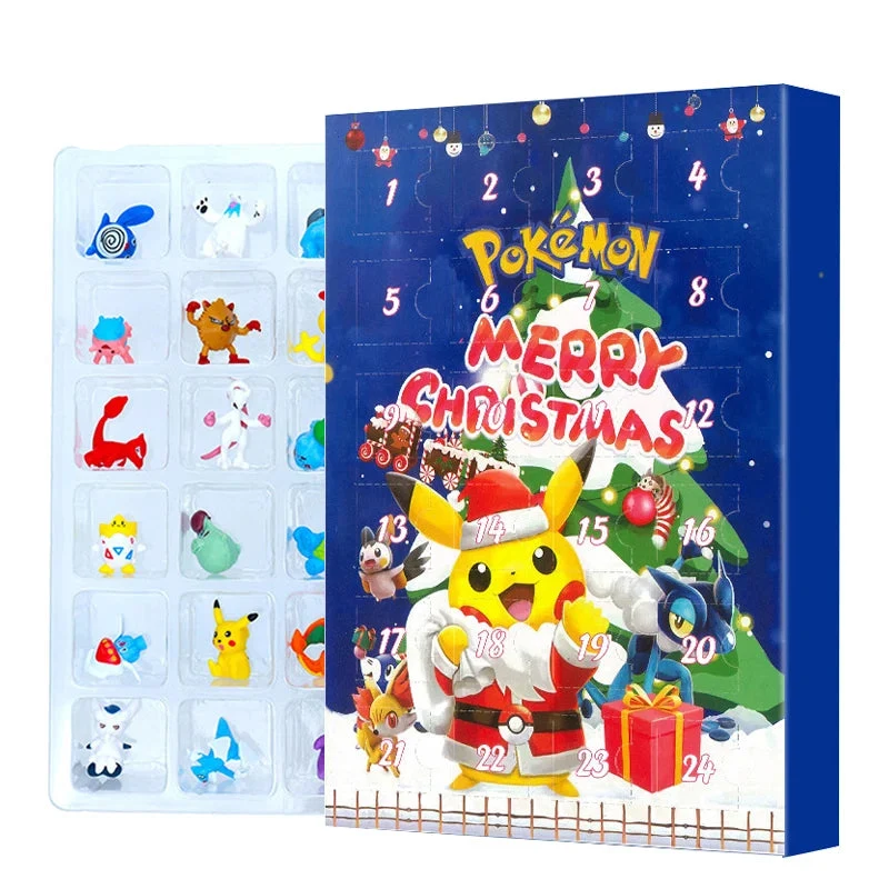 Calendrier de l'Avent Pokémon Pikachu Joyeux Noël