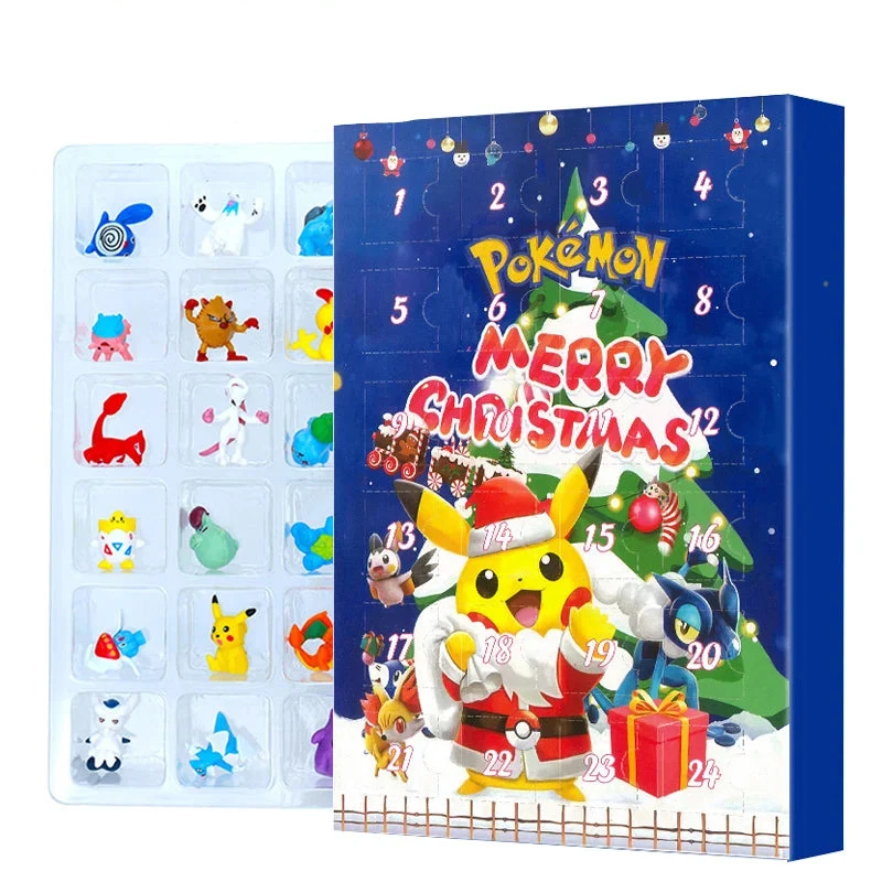 Calendrier de l'Avent Pokémon Pikachu Joyeux Noël