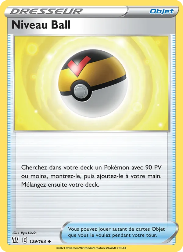 Niveau Ball 129/163 — EB05 – Styles de combat — Carte Pokémon française