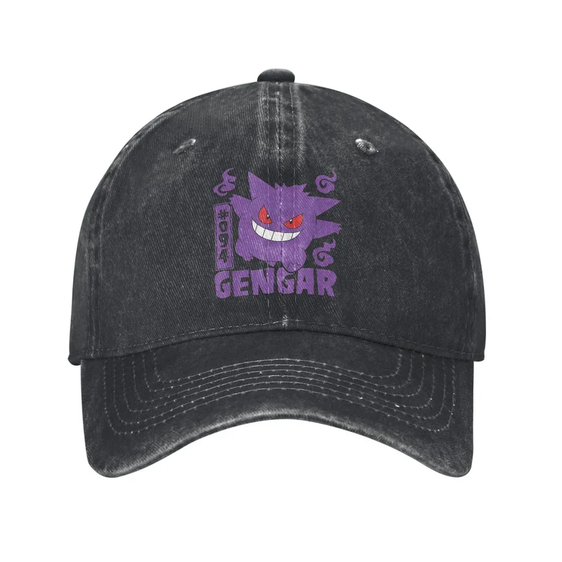 Casquettes d'été Pokémon sombres avec Gengar et autres motifs