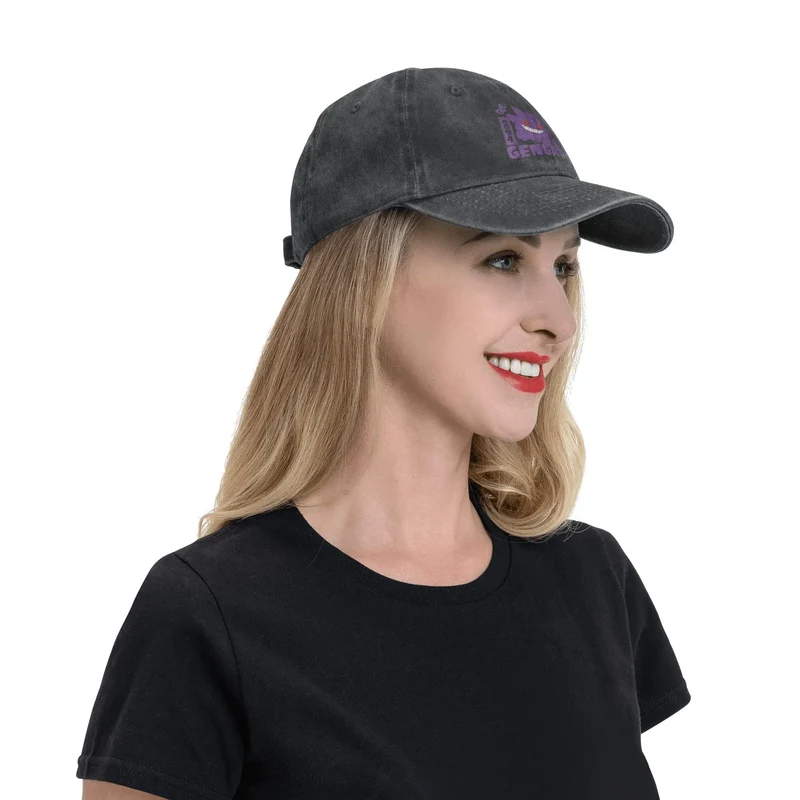 Casquettes d'été Pokémon sombres avec Gengar et autres motifs