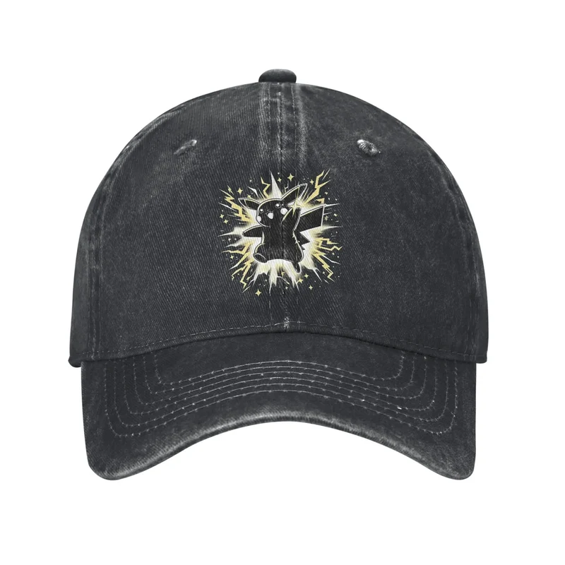 Casquettes d'été Pokémon sombres avec Gengar et autres motifs