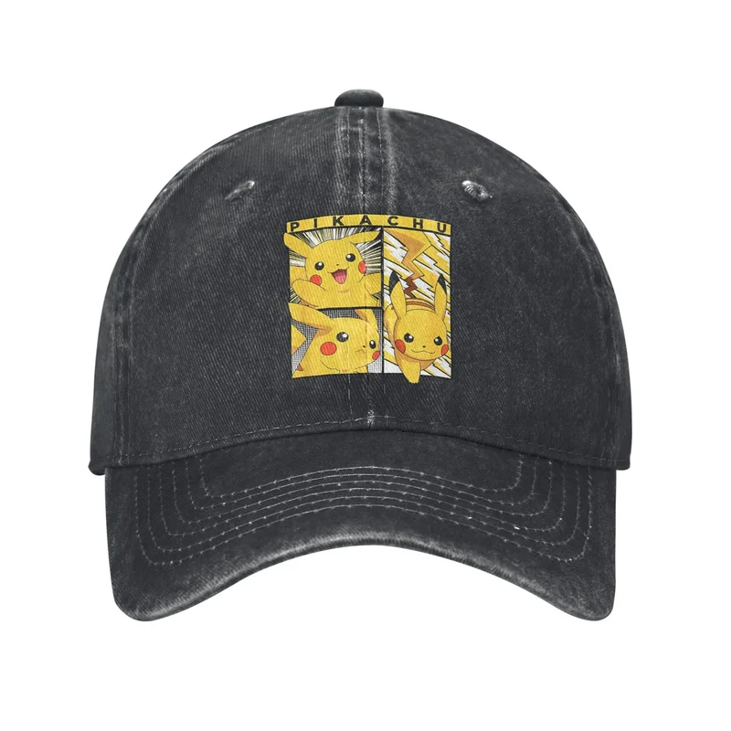 Casquettes d'été Pokémon sombres avec Gengar et autres motifs