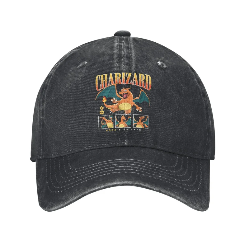 Casquettes d'été Pokémon sombres avec Gengar et autres motifs