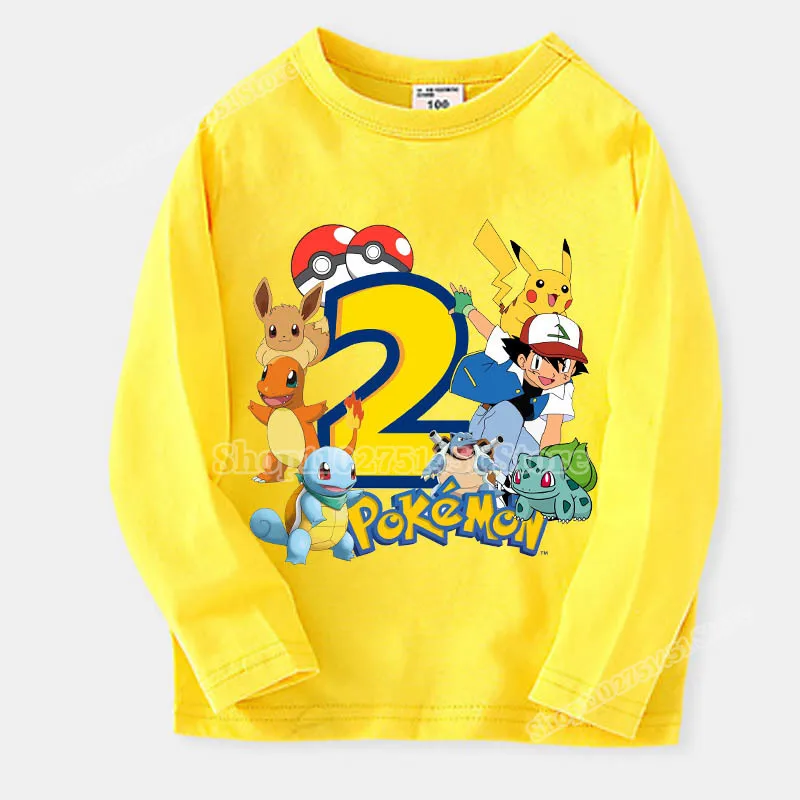 Superbes pulls pour enfants avec l'âge au look Pokémon