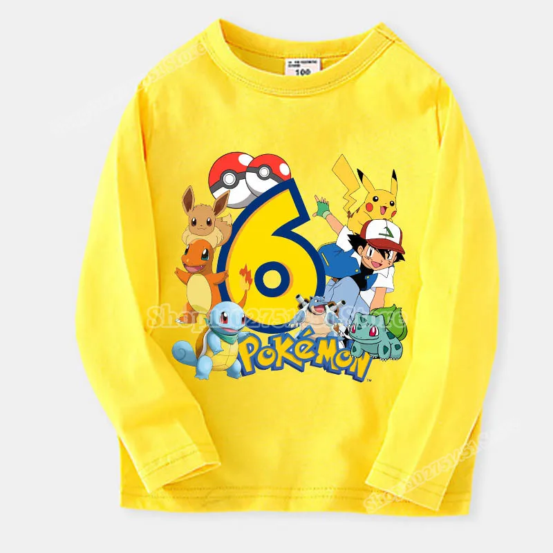 Superbes pulls pour enfants avec l'âge au look Pokémon