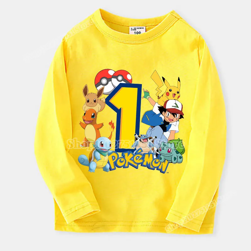 Superbes pulls pour enfants avec l'âge au look Pokémon