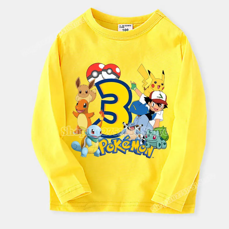 Superbes pulls pour enfants avec l'âge au look Pokémon