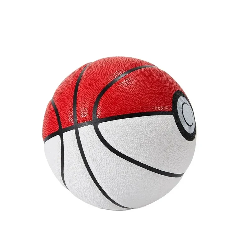Ballon de basket au look Pokeball - idéal pour les loisirs et le sport