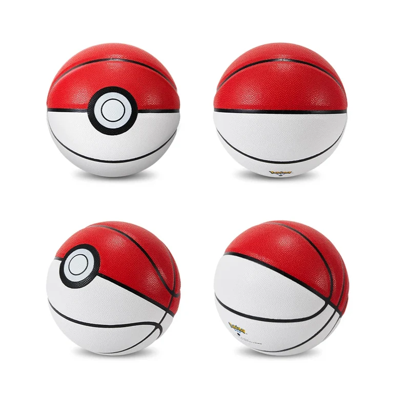 Ballon de basket au look Pokeball - idéal pour les loisirs et le sport