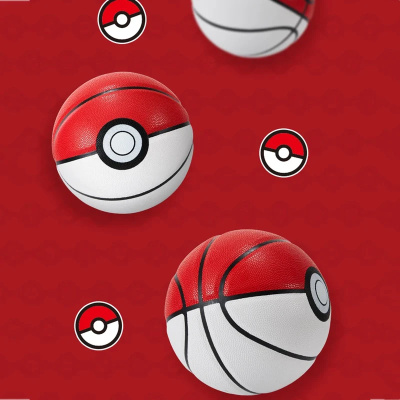 Ballon de basket au look Pokeball - idéal pour les loisirs et le sport