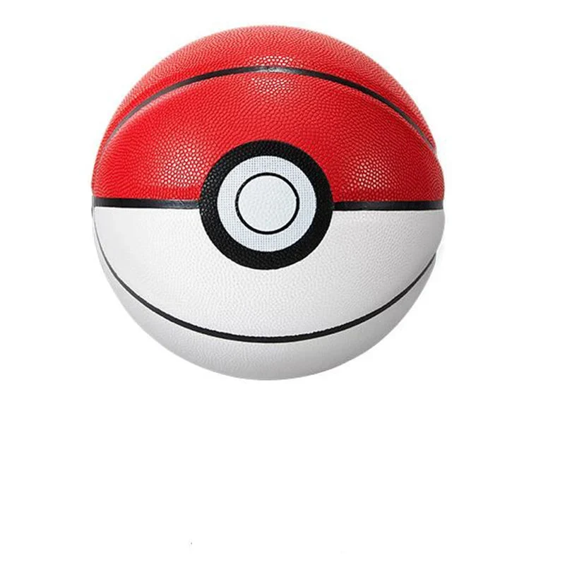 Ballon de basket au look Pokeball - idéal pour les loisirs et le sport