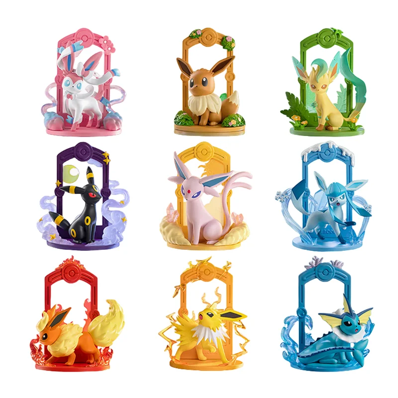 Lot de 9 figurines Eevee Evolutions