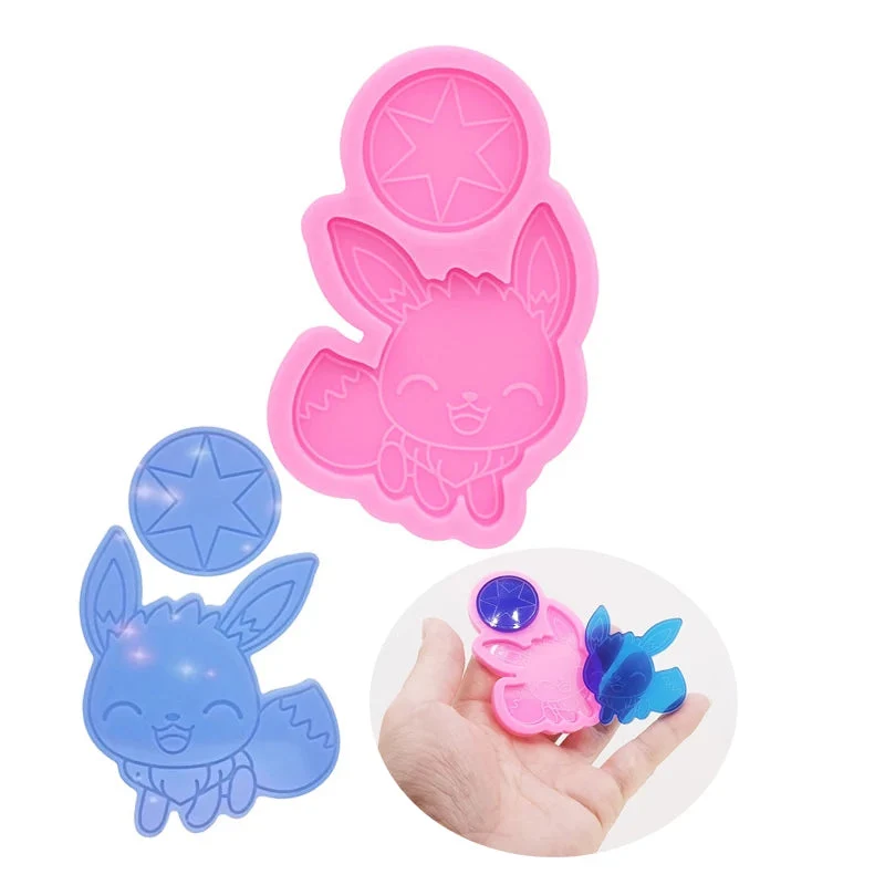Moule en silicone Eevee – Cuisinez, fabriquez et décorez avec votre Pokémon préféré