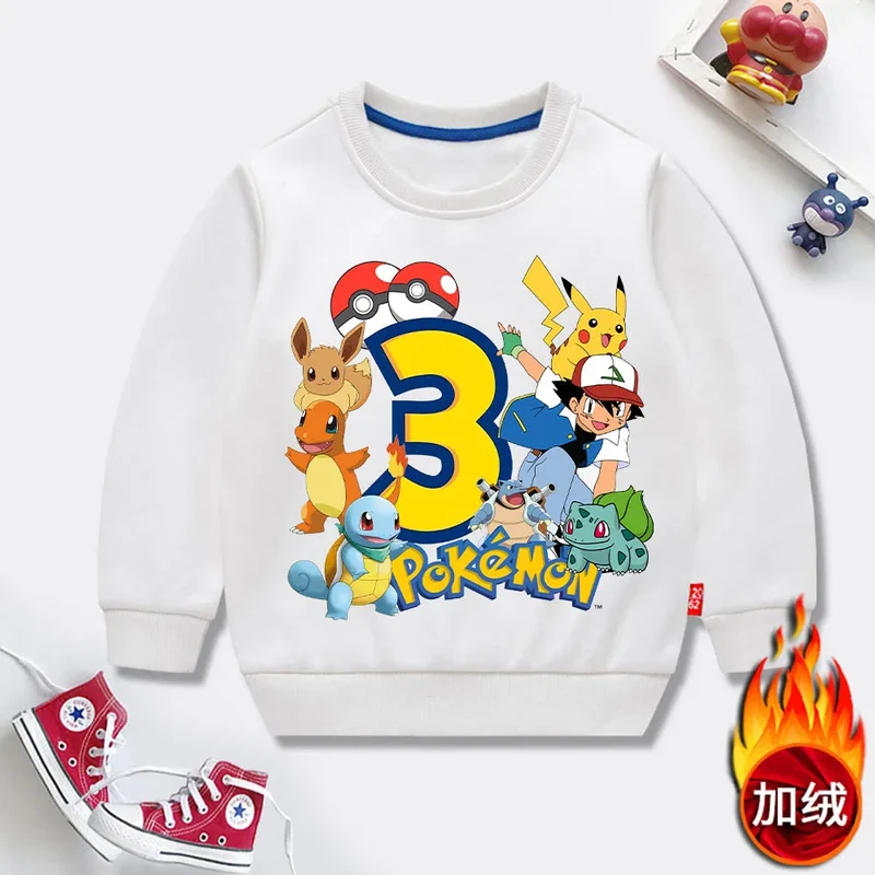 Pull Pokémon Happy Birthday pour enfants – Célébrez votre anniversaire avec style