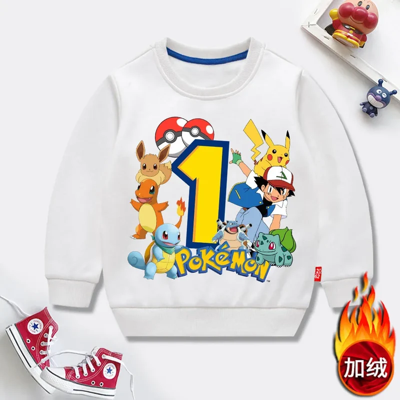 Pull Pokémon Happy Birthday pour enfants – Célébrez votre anniversaire avec style