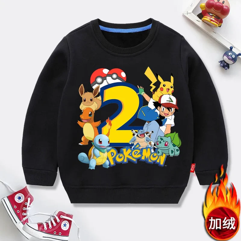 Pull Pokémon Happy Birthday pour enfants – Célébrez votre anniversaire avec style