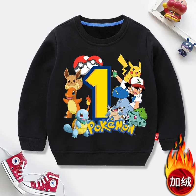 Pull Pokémon Happy Birthday pour enfants – Célébrez votre anniversaire avec style