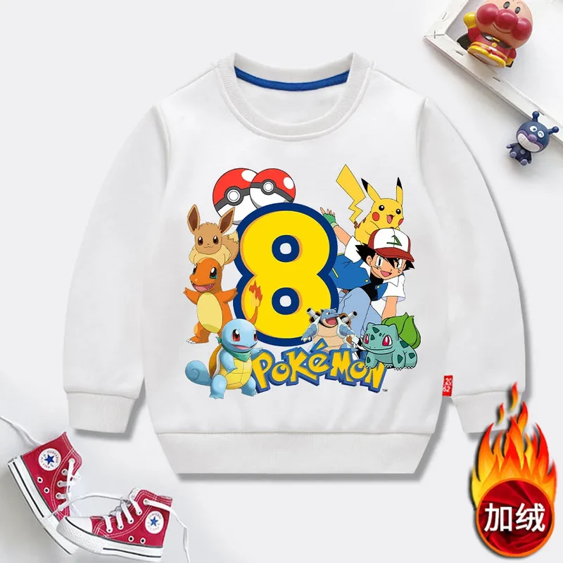 Pull Pokémon Happy Birthday pour enfants – Célébrez votre anniversaire avec style
