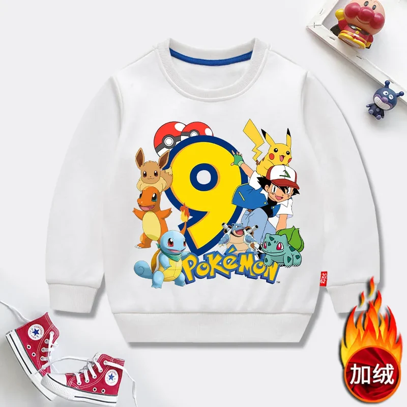 Pull Pokémon Happy Birthday pour enfants – Célébrez votre anniversaire avec style