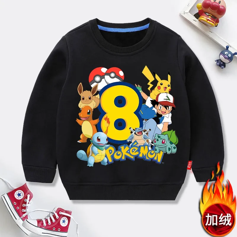 Pull Pokémon Happy Birthday pour enfants – Célébrez votre anniversaire avec style