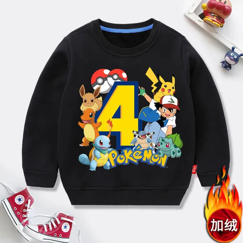 Pull Pokémon Happy Birthday pour enfants – Célébrez votre anniversaire avec style