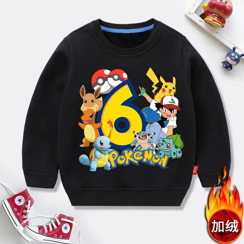 Pull Pokémon Happy Birthday pour enfants – Célébrez votre anniversaire avec style