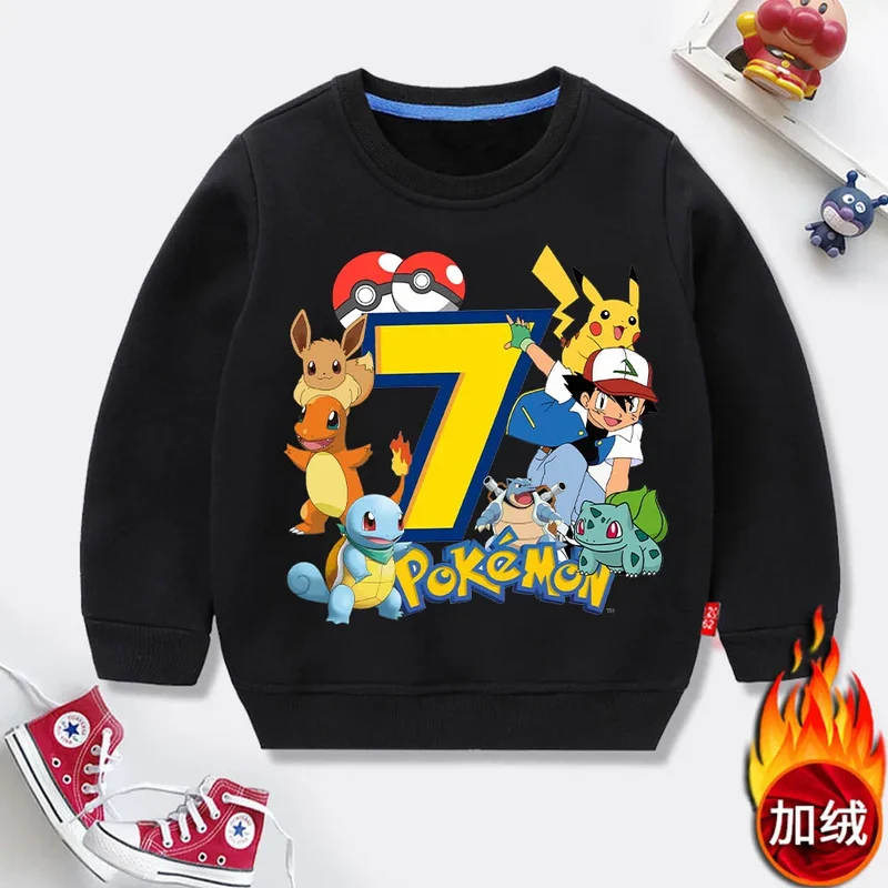 Pull Pokémon Happy Birthday pour enfants – Célébrez votre anniversaire avec style