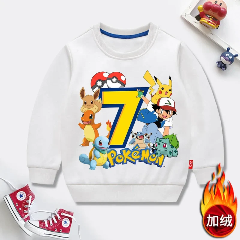Pull Pokémon Happy Birthday pour enfants – Célébrez votre anniversaire avec style