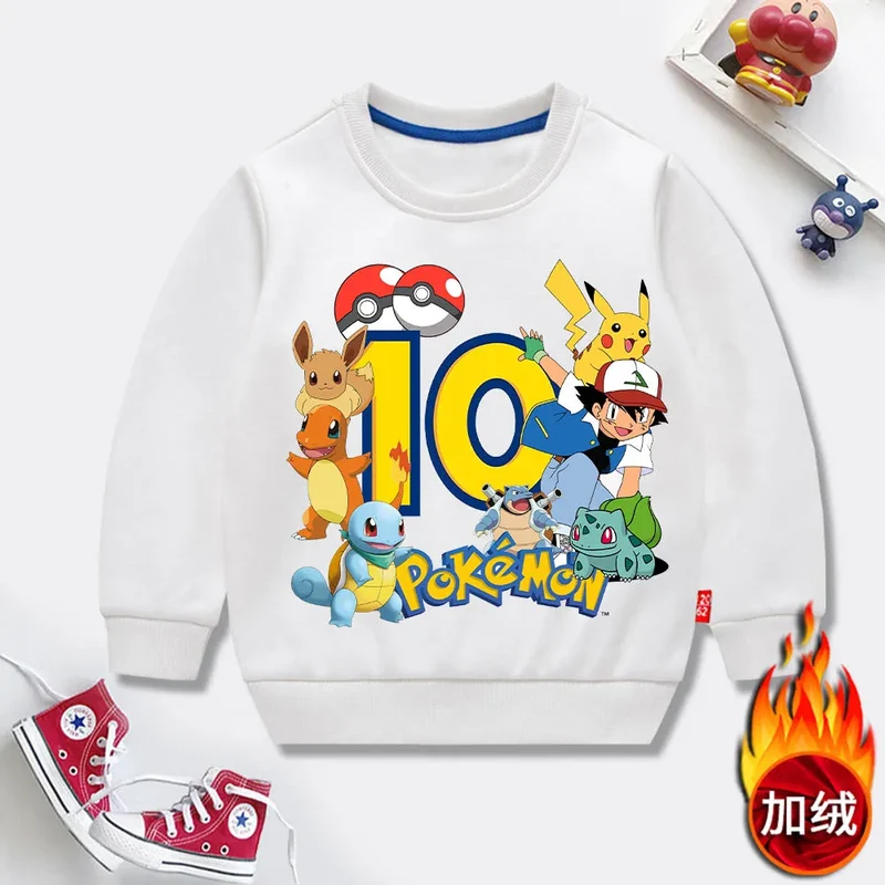 Pull Pokémon Happy Birthday pour enfants – Célébrez votre anniversaire avec style