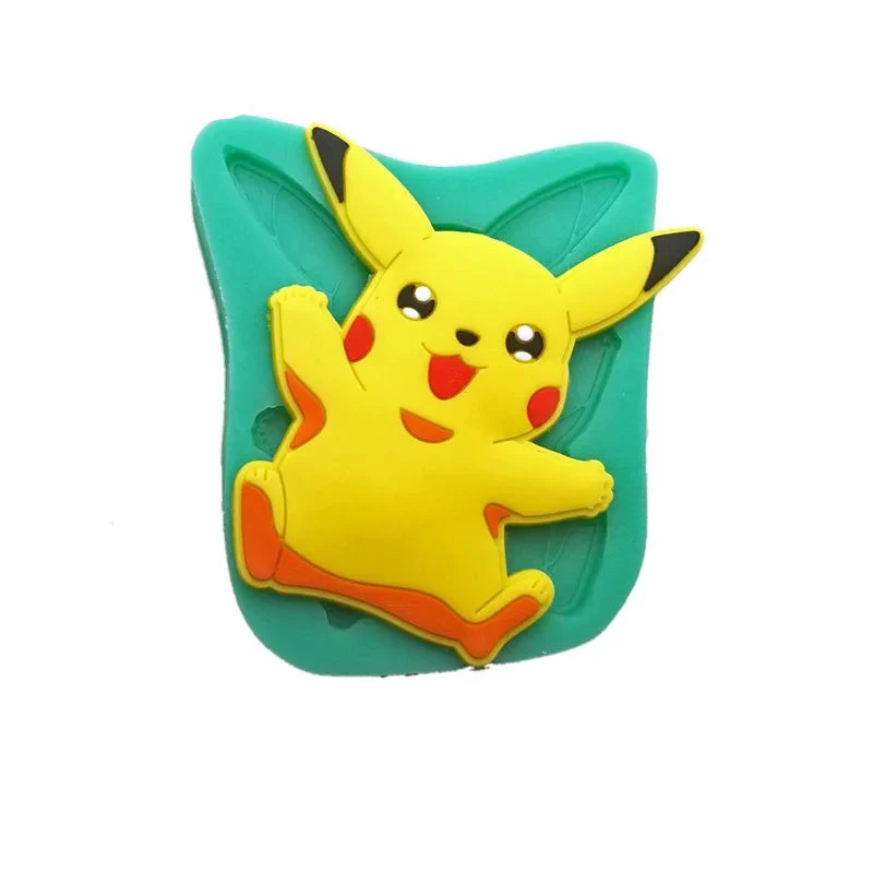 Moules en silicone Pokémon Pikachu, Pokeball et autres pour la pâtisserie, etc.
