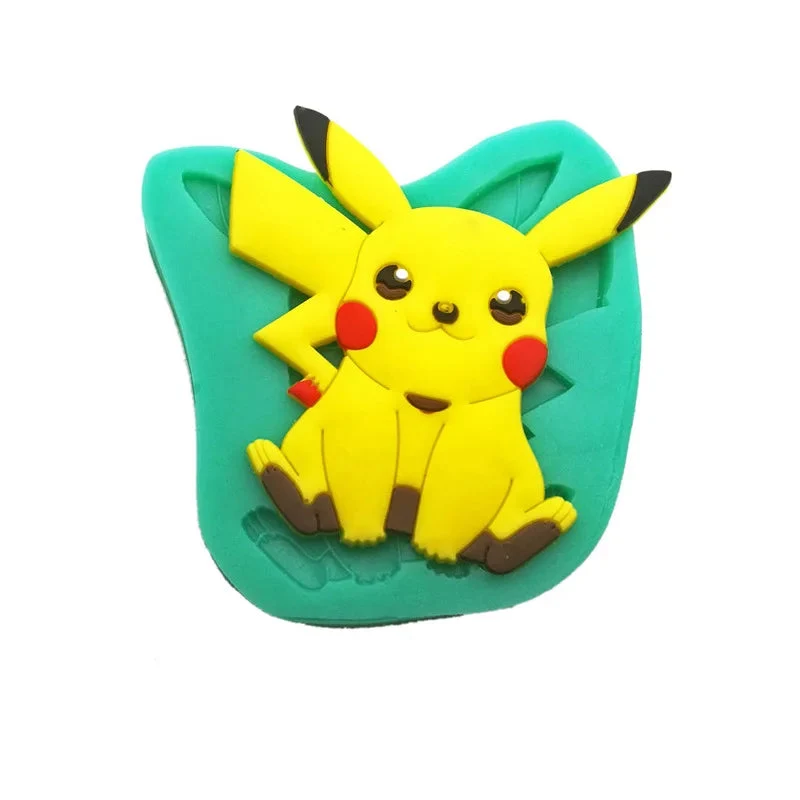Moules en silicone Pokémon Pikachu, Pokeball et autres pour la pâtisserie, etc.