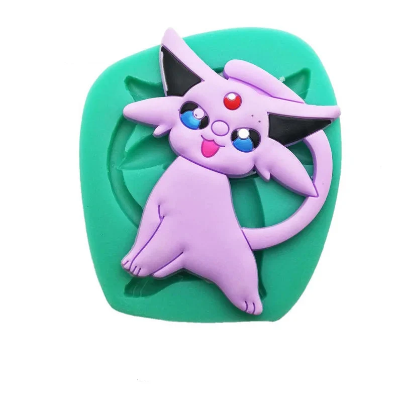 Moules en silicone Pokémon Pikachu, Pokeball et autres pour la pâtisserie, etc.