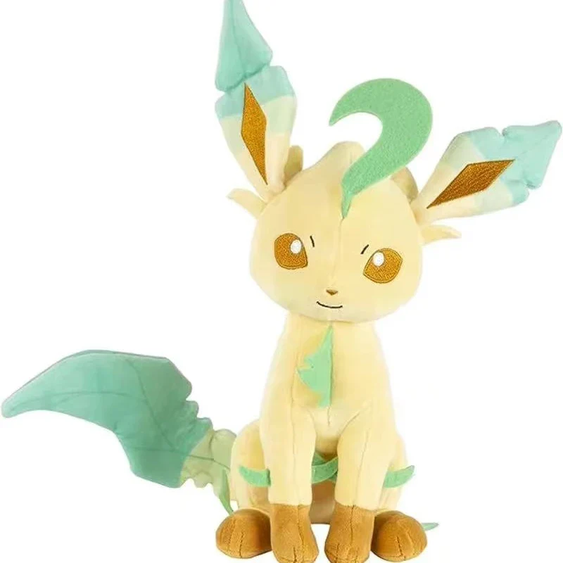 Pokémon Peluche Leafeon Folipurba assis (environ 25 cm)