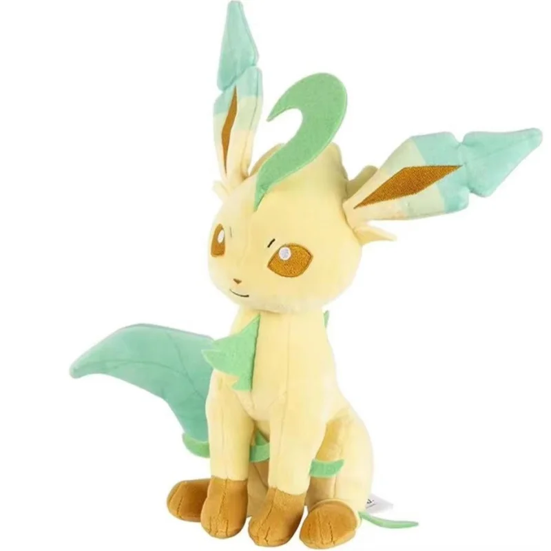 Pokémon Peluche Leafeon Folipurba assis (environ 25 cm)