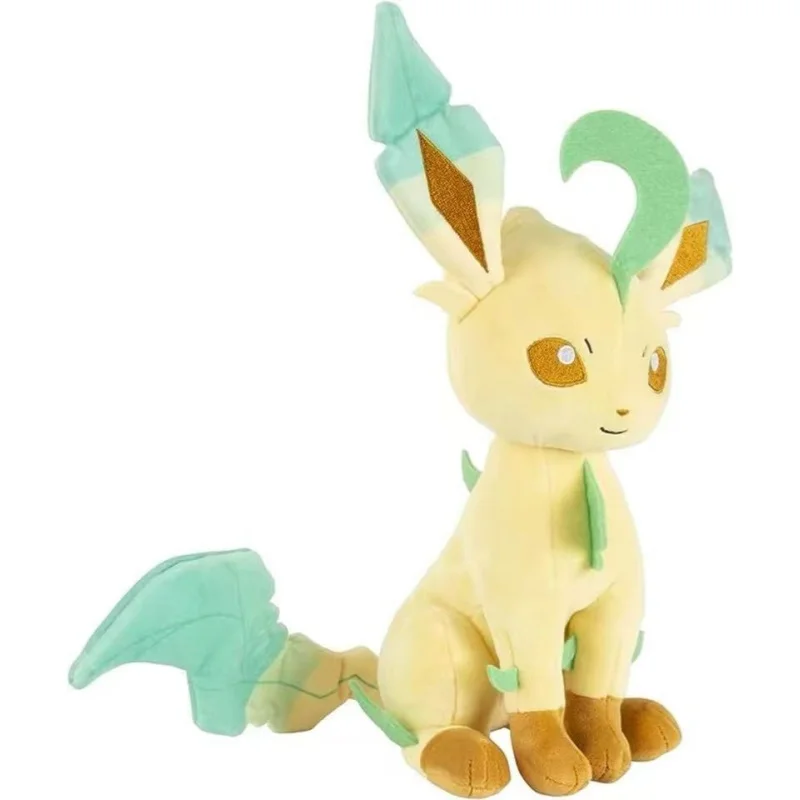 Pokémon Peluche Leafeon Folipurba assis (environ 25 cm)