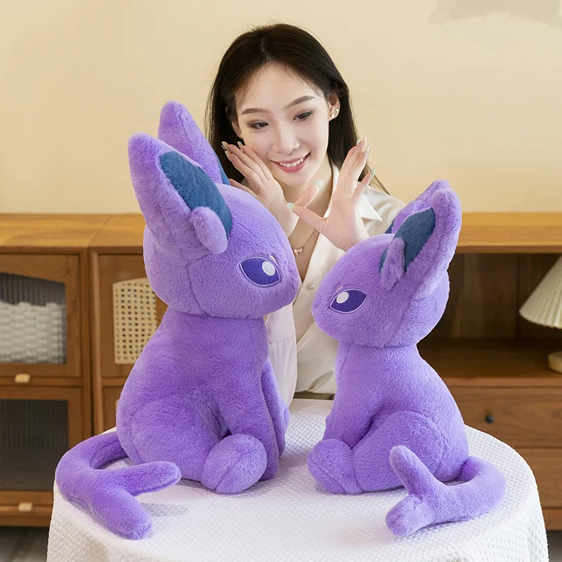 Peluche XXL Psiana Espeon – une élégance mystique à câliner !
